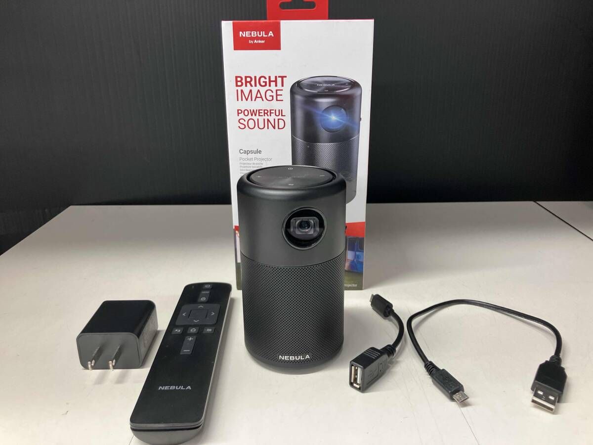 ANKER D4111512 Nebula Capsule プロジェクター 2018年製