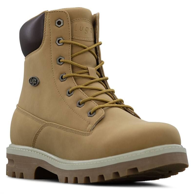ラグズ メンズ シューズ ブーツ・レインブーツ エンパイア レース Lugz Empire Hi Mens Wateresistant LaceUp Boots Wheat Dk Brown Crea