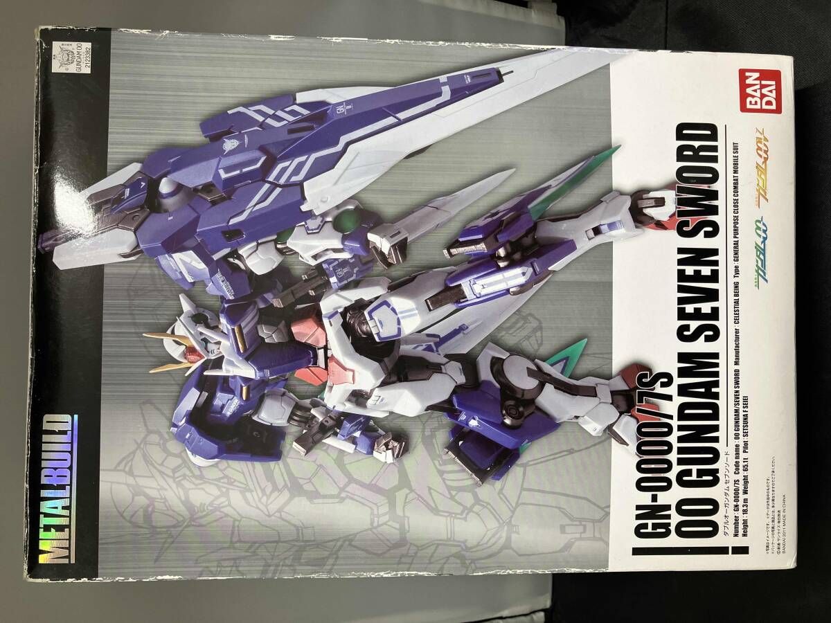 現状品 METAL BUILD ダブルオｰガンダムセブンソｰド 機動戦士ガンダム00V戦記