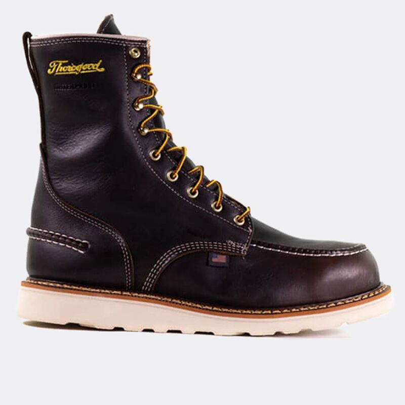 ソログッド メンズ シューズ ブーツ・レインブーツ Thorogood Mens 1957 Series Waterproof 8 Inch Briar Pitstop Moc Toe Maxwear