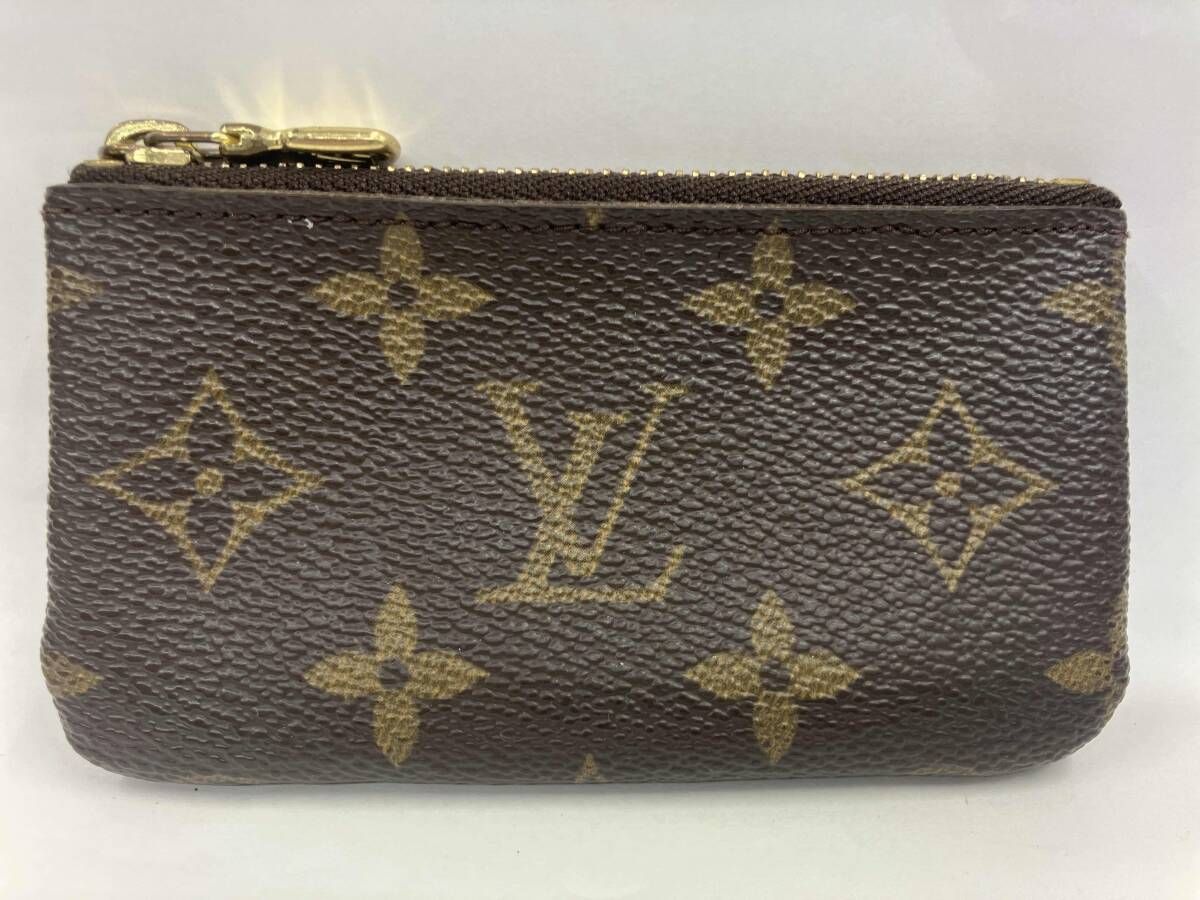LOUIS VUITTON ルイヴィトン モノグラム CA0031 M62650 ポシェット・クレ コインケース キーリング欠損