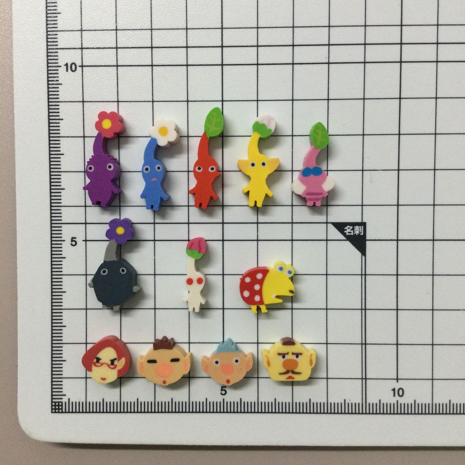 PIK612-0004【新品・未使用】ピクミン3 デラックス つめつめ消しゴム