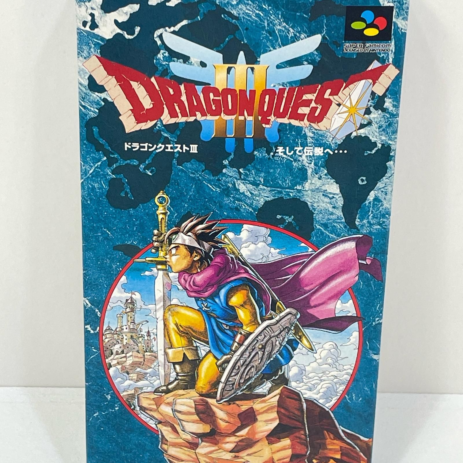 【尾張小牧店】 中古 | エニックス ゲームソフト ※ハガキあり　※中袋無　スーパーファミコンソフト・ドラゴンクエストIII そして伝説へ…　Ⓑ【602】