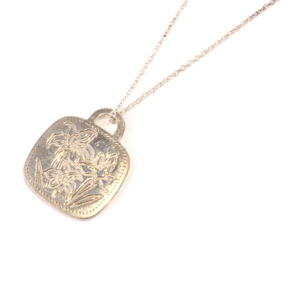 ★【TIFFANY & Co.】ティファニー　SV925　GO WOMENネックレス　ネックレス　40cm
