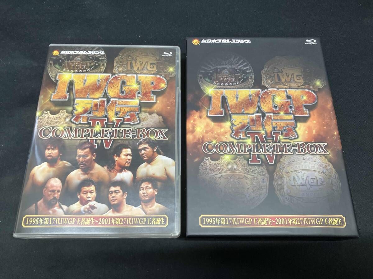 BD]IWGP烈伝COMPLETE-BOX Ⅳ 1995年第17代IWGP王者誕生~2001年第27代