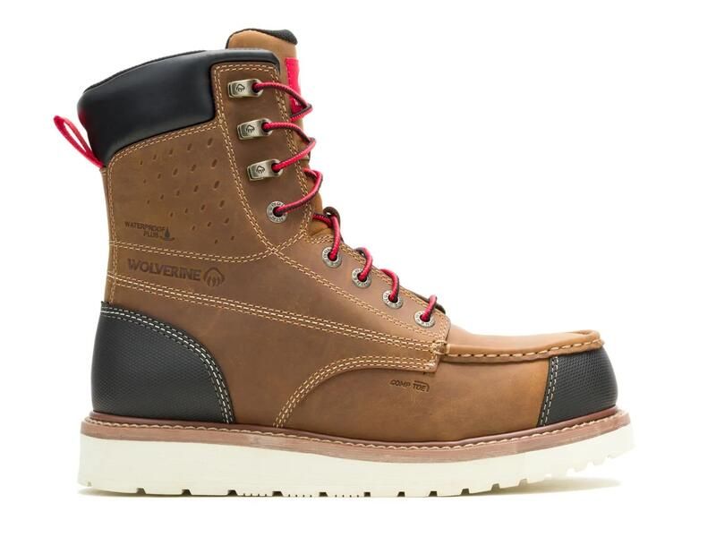 ウルヴァリン メンズ シューズ ブーツ・レインブーツ WolverineLoader II 8 Carbonmax Waterproof Hyperrest Work Boot Mens Dark B