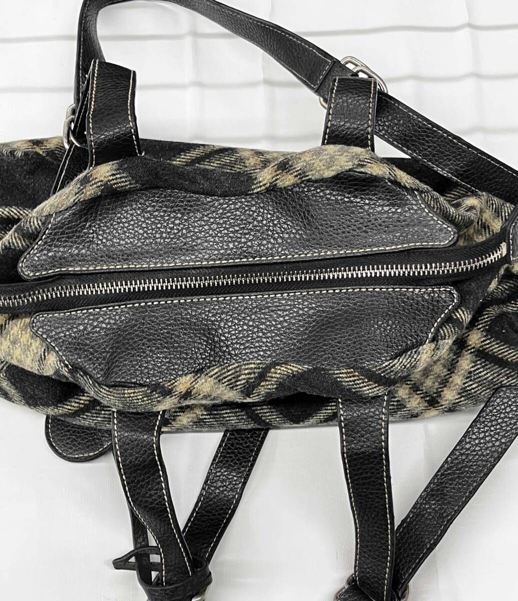 VIVIENNE WESTWOOD トートバッグ チェックオーブ ハートチャーム