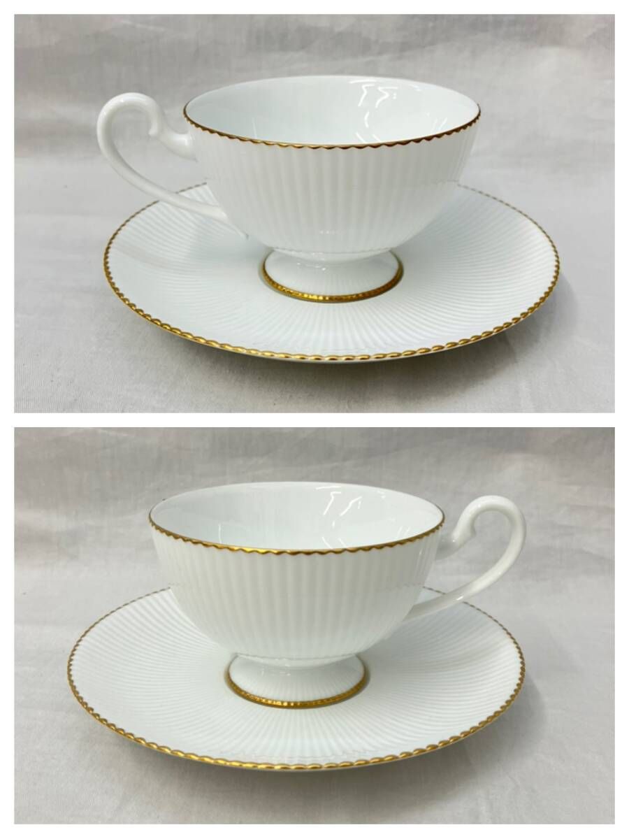 Noritakeノリタケ ダイヤモンド コレクション カップ&ソーサー 2客