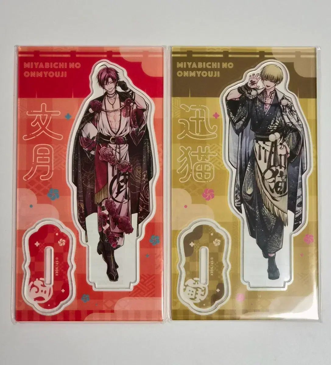 血の陰陽師 フヅキ ジーンマオ コラボ カフェ 原画 アクリル スタンド