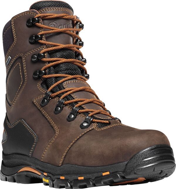 ダナー メンズ シューズ ブーツ・レインブーツ Danner Mens Vicious 8 GORETEX Work Boots Brown ブラウン