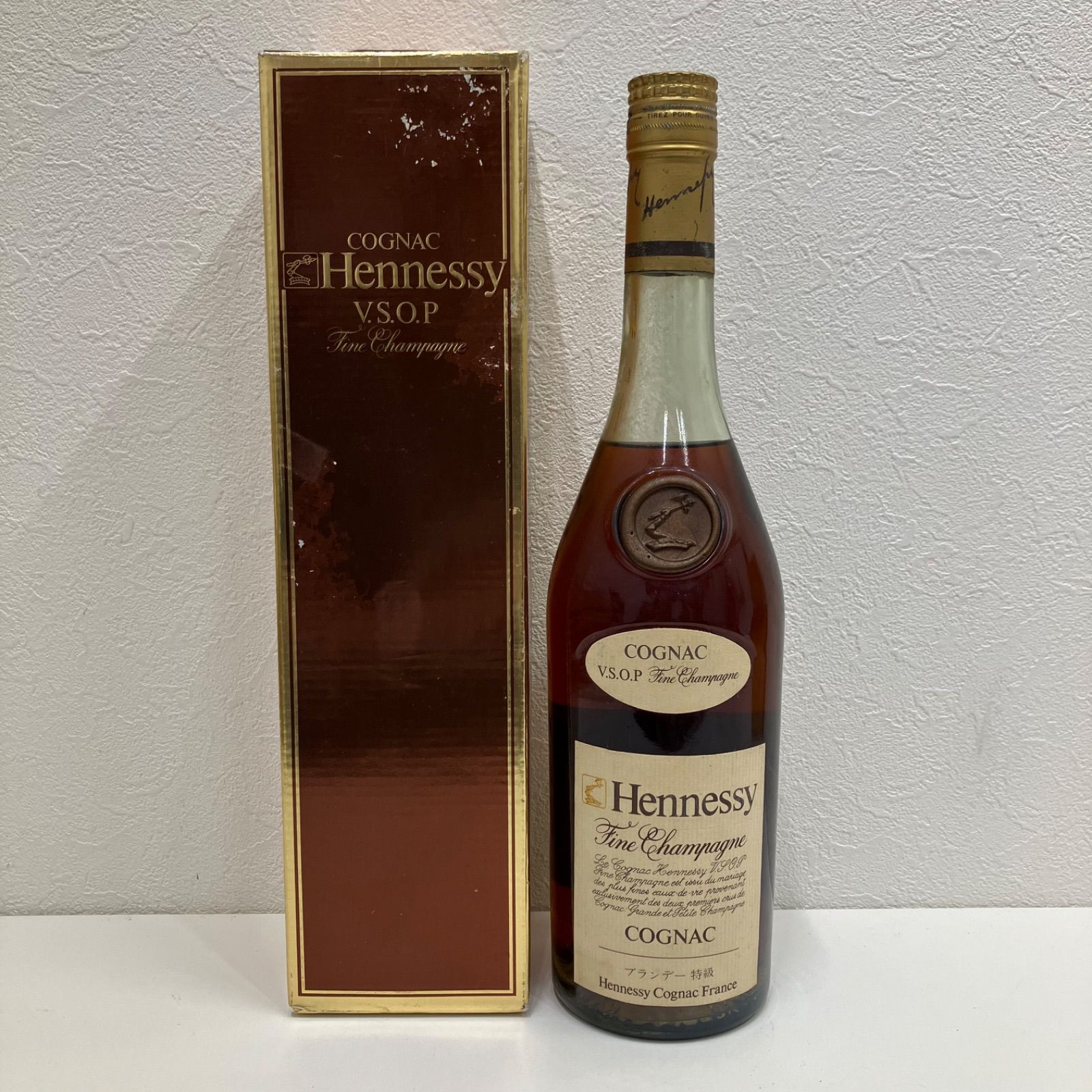 ヘネシー V.S.O.P コニャック ブランデー 700ml 箱付 - メルカリ