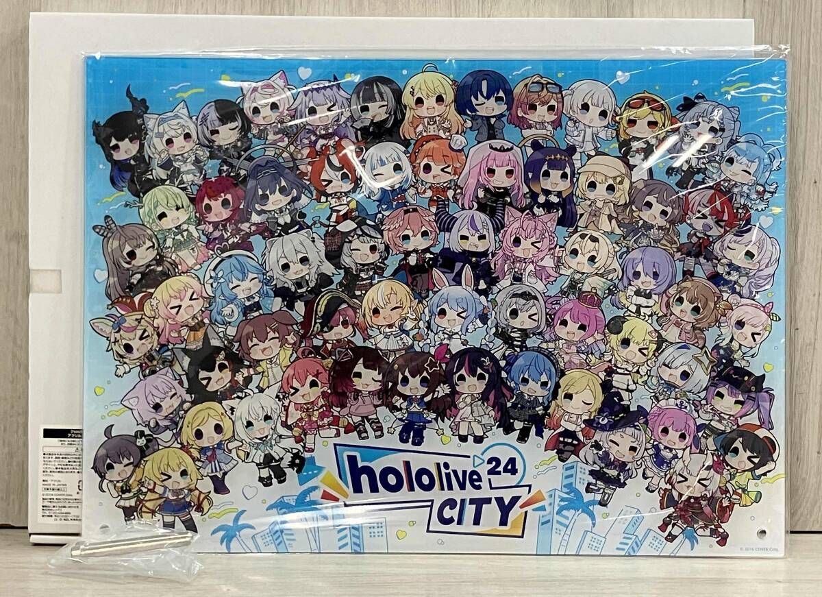 【新品】hololive CITY'24 アクリルパネル hololive CITY'24 ホロライブ アクリルパネル キャラクターグッズ