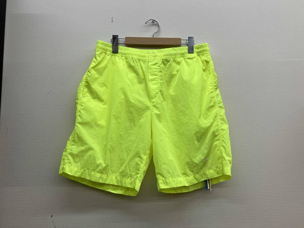 MSGM エムシージーエム ハーフパンツ 短パン ショートパンツ 蛍光カラー メンズ フリーサイズ