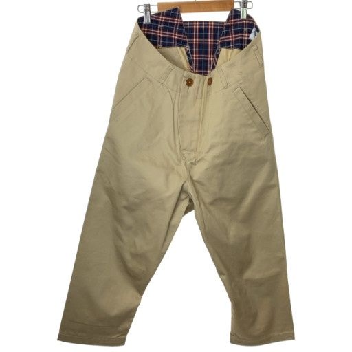 【中古】　Vivienne Westwood　綿パン　チノパン　ジップフライ　無地　古着　/4304