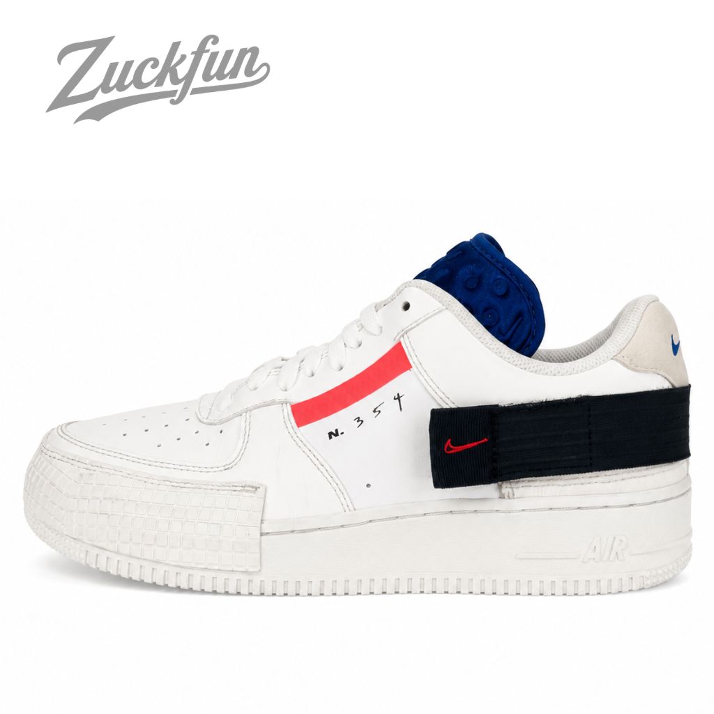 NIKE AIR FORCE 1 LOW TYPE エア フォース 1 ロー カット タイプ ホワイト ブラック 白 黒 メンズ ナイキ スニーカー 27.5 cm U08793