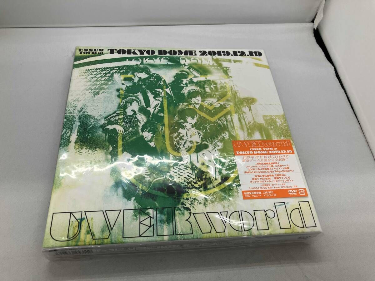UVERworld UNSER TOKYO DOME 2DVD初回盤 新品未開封 DVD UNSER TOUR at TOKYO DOME(初回生産限定版) - メルカリ