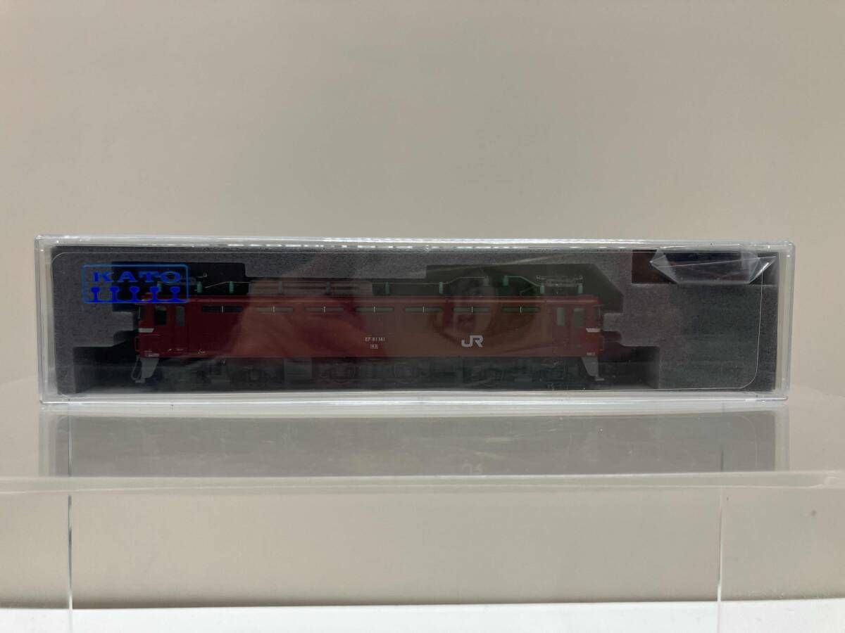 ［動作確認済み］Ｎゲージ KATO 3066-4 EF81形電気機関車 JR東日本色 双頭連結器付き カトー