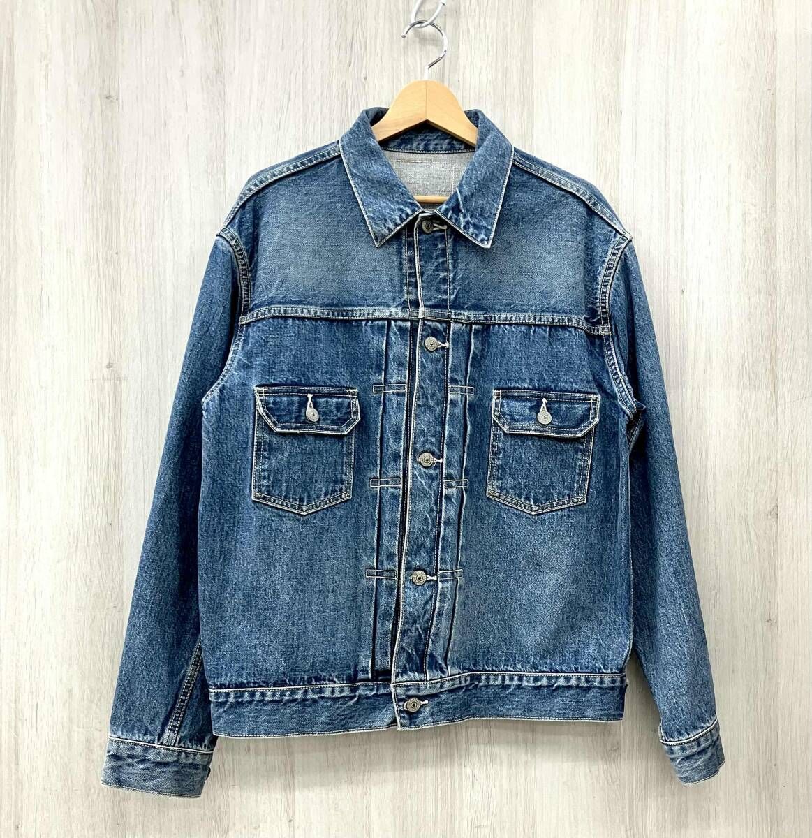 SUGAR CANE/シュガーケーン/Gジャン(デニム ジャケット)/ SC1195314.25oz. DENIM JACKET 1953 MODEL/ブルー/サイズ42