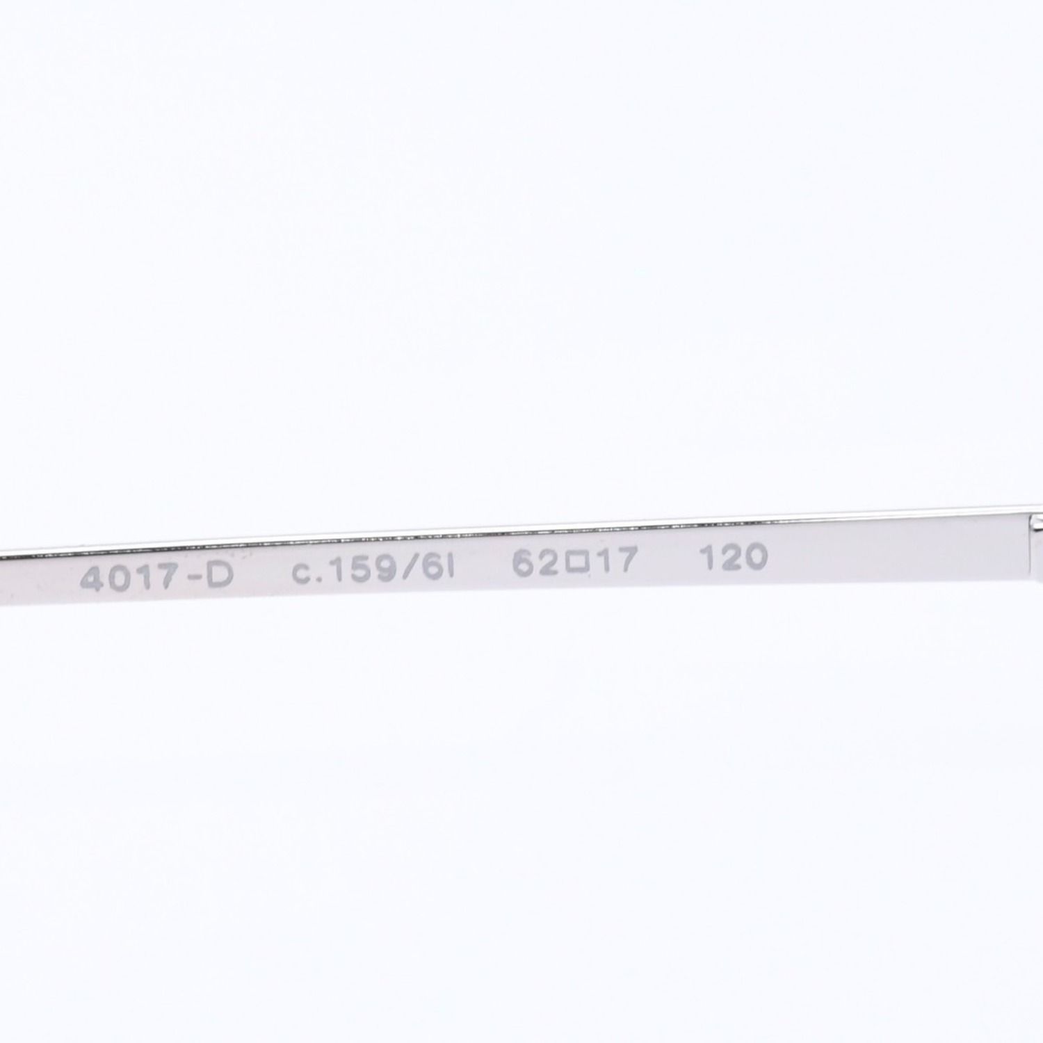 極美品 CHANEL シャネル リムレス サングラス アイウェア 4017-D c.159