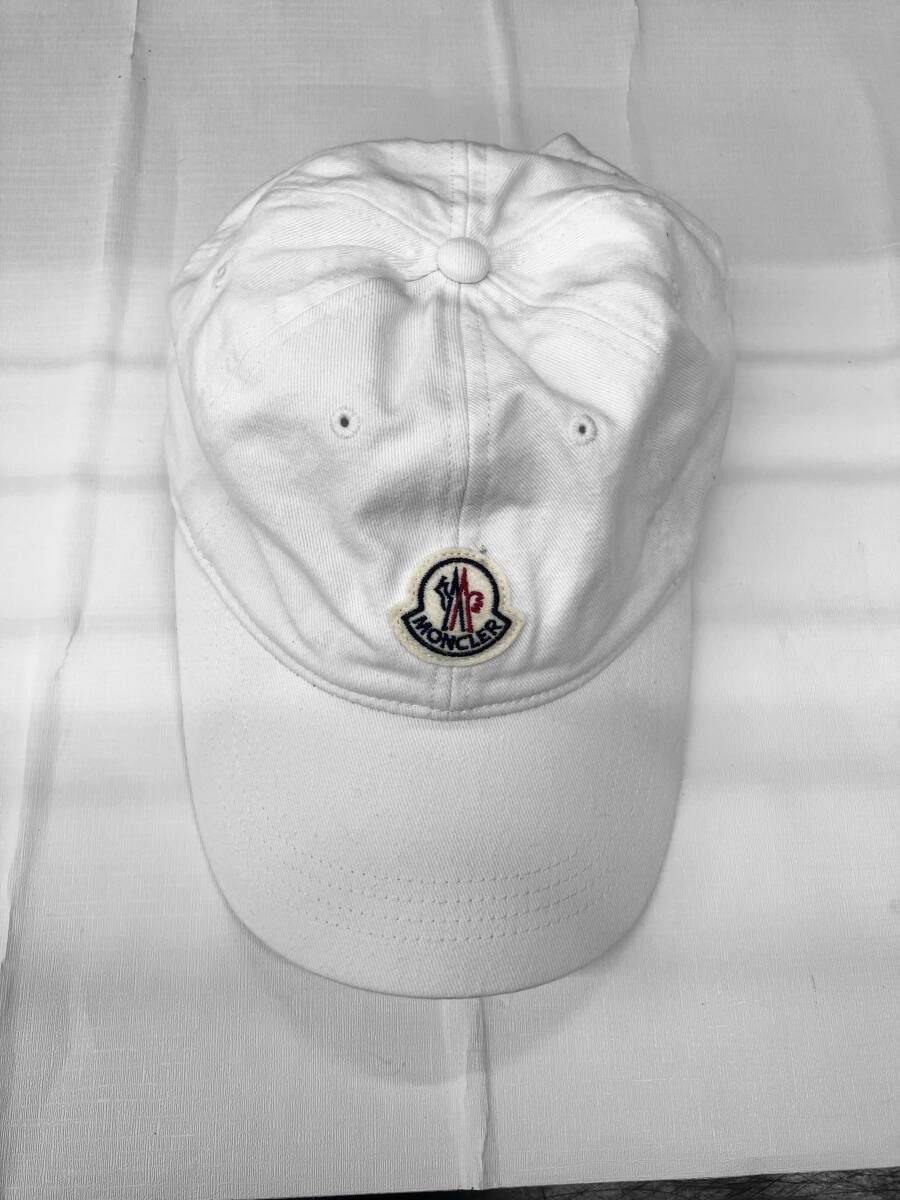 MONCLER キャップ H10913B00014 V0090 白 - メルカリ