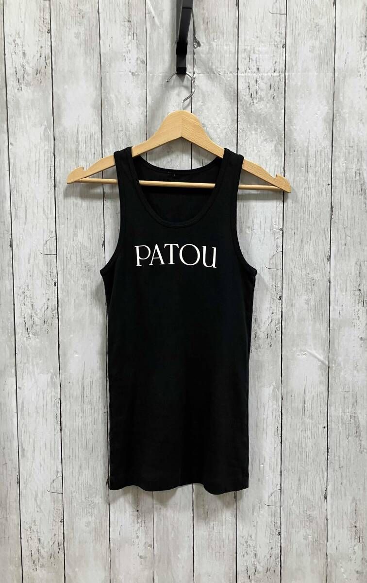 【SALE】PATOU/キャミソール・ノースリーブ・チューブトップ／タンクトップ／ブラック／JE0159994999B／パトゥ