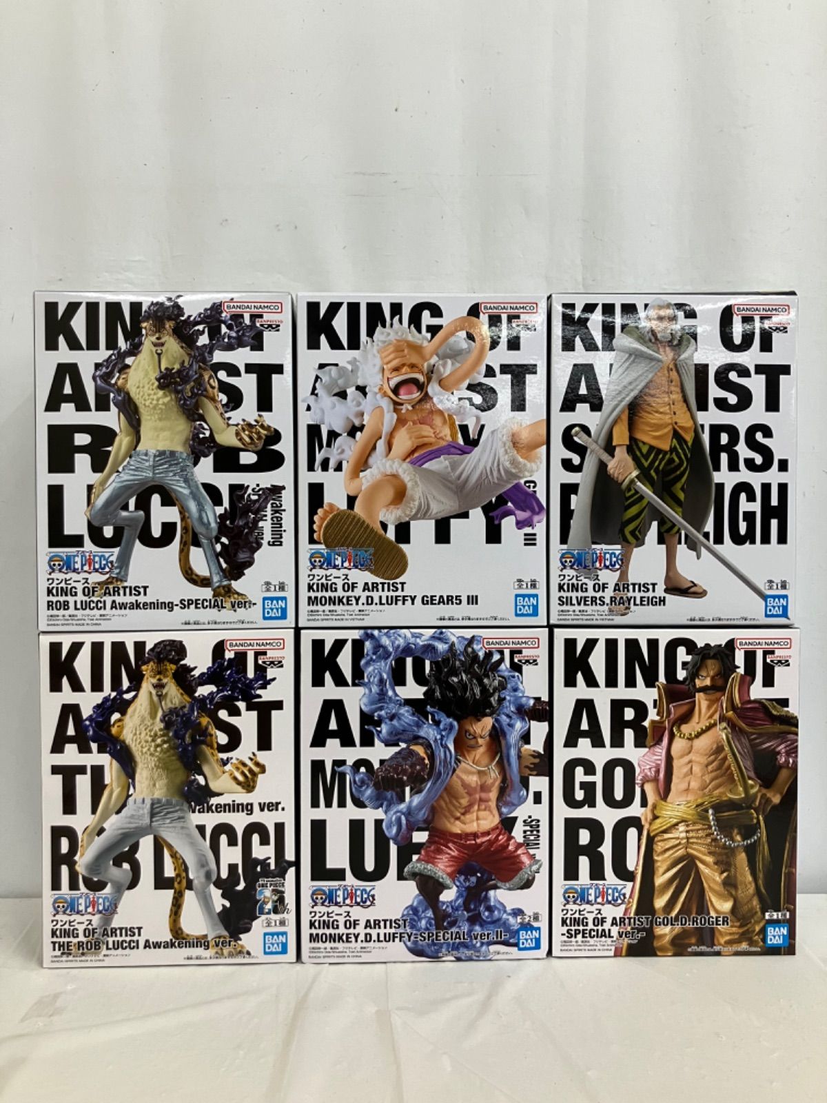 未開封 ONE PIECE ワンピース king of artist フィギュア ルッチ