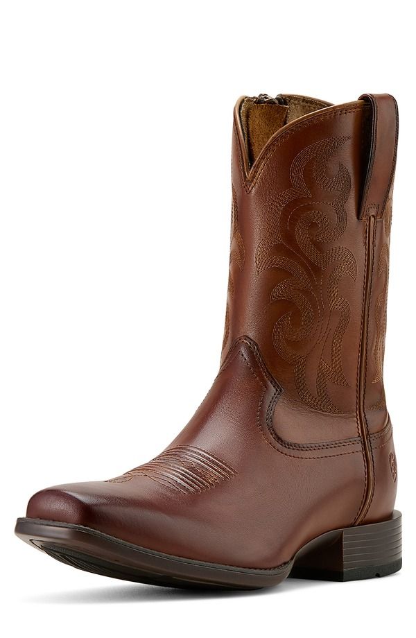 アリアト メンズ シューズ ブーツ・レインブーツ Ariat Bodie Western Boot Bitter Brown ブラウン