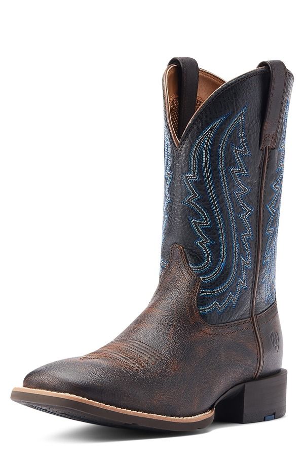 アリアト メンズ シューズ ブーツ・レインブーツ Ariat Sport Big Country Wide Square Toe Cowboy Bootortuga Print Black ブラック