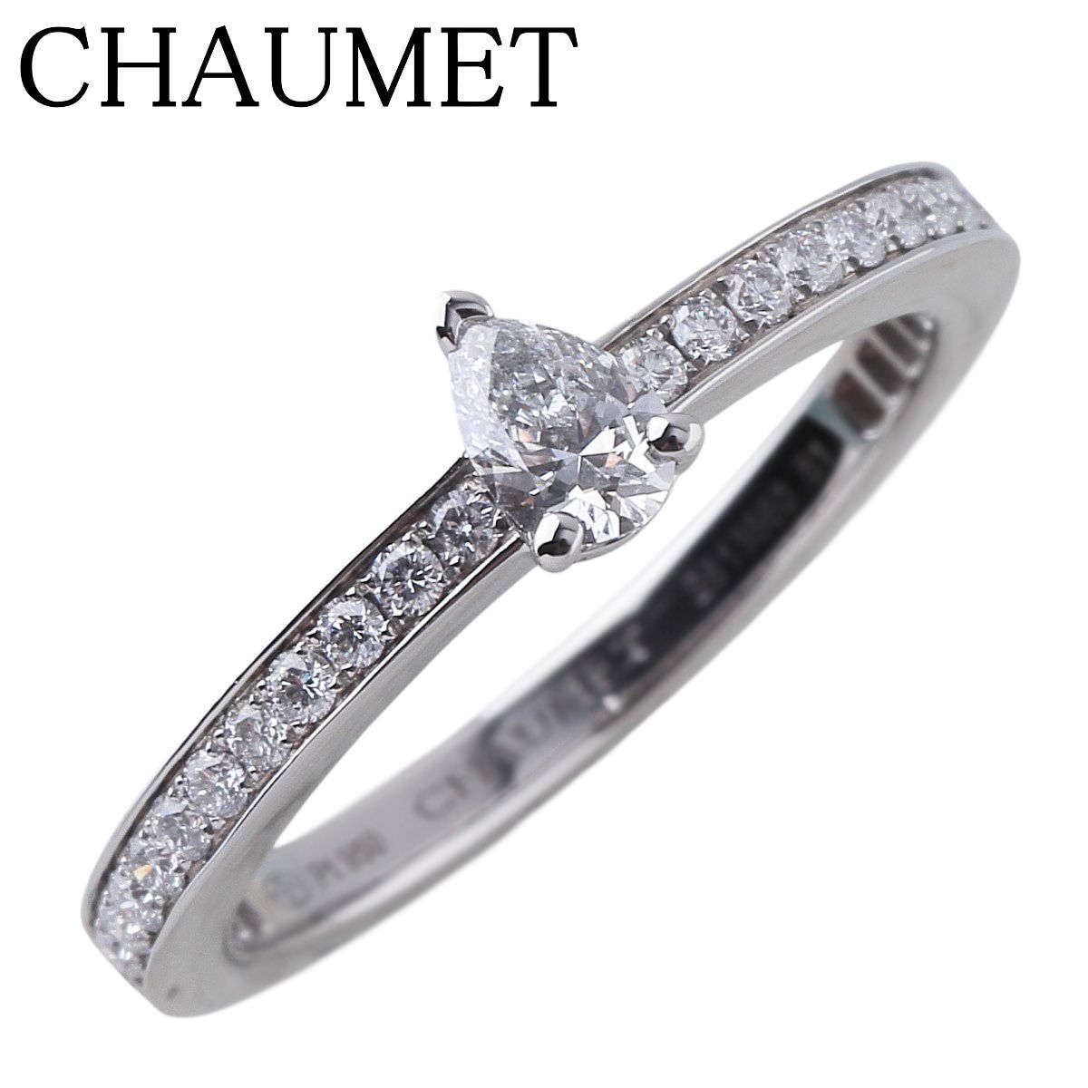 ショーメ ジョゼフィーヌ トリオンフ ダイヤ リング #51 Pt950 新品仕上げ済 CHAUMET【26384】