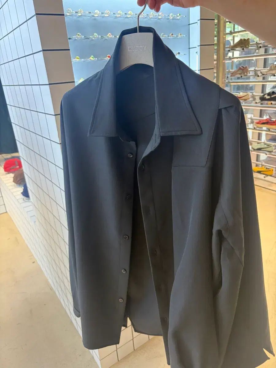 ポイントレス ジャーニー シャツ チャコール(ブラック)xl ポイントレス ジャーニー