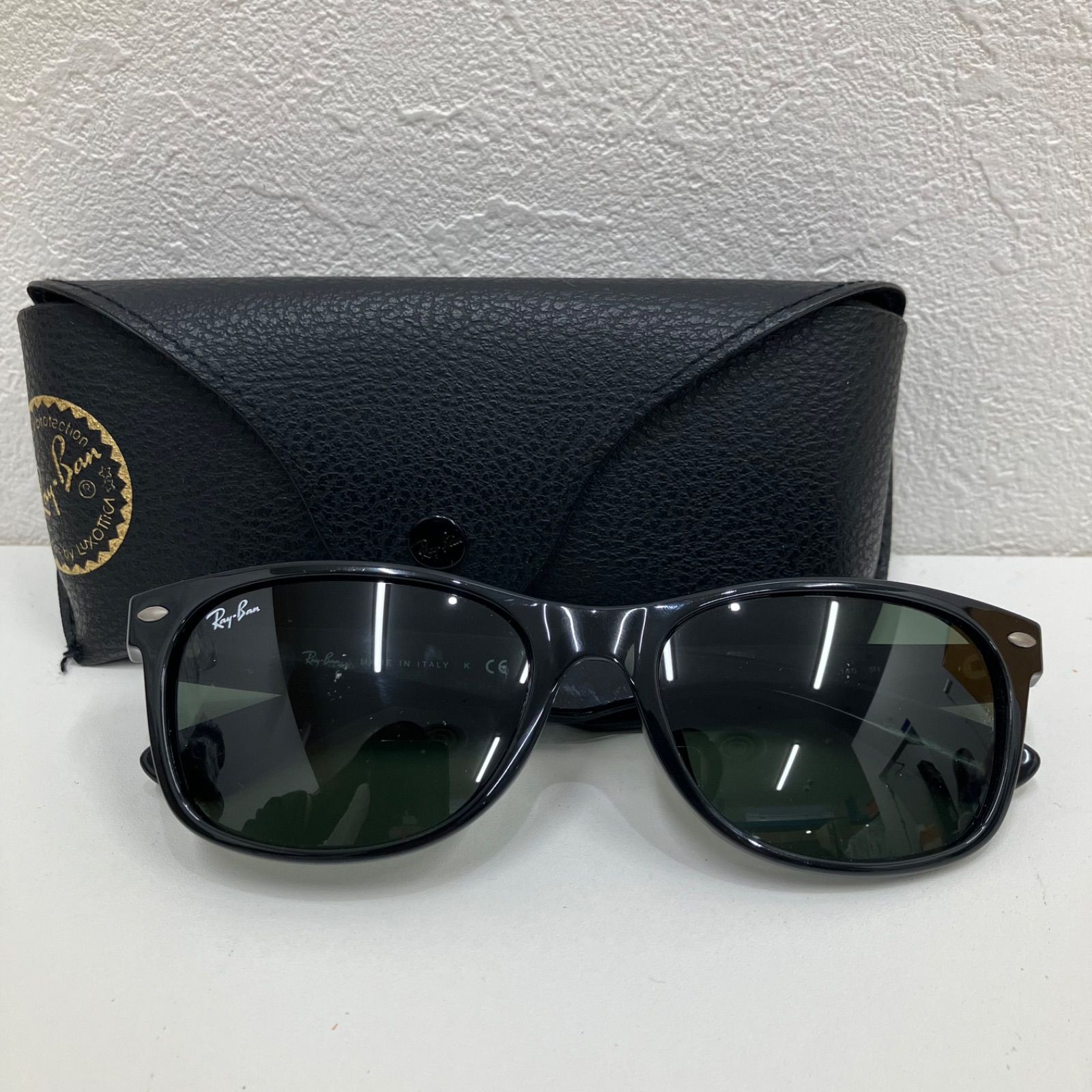 D10128 Ray Ban レイバン サングラス New Wayfarer RB2132-F ブラック