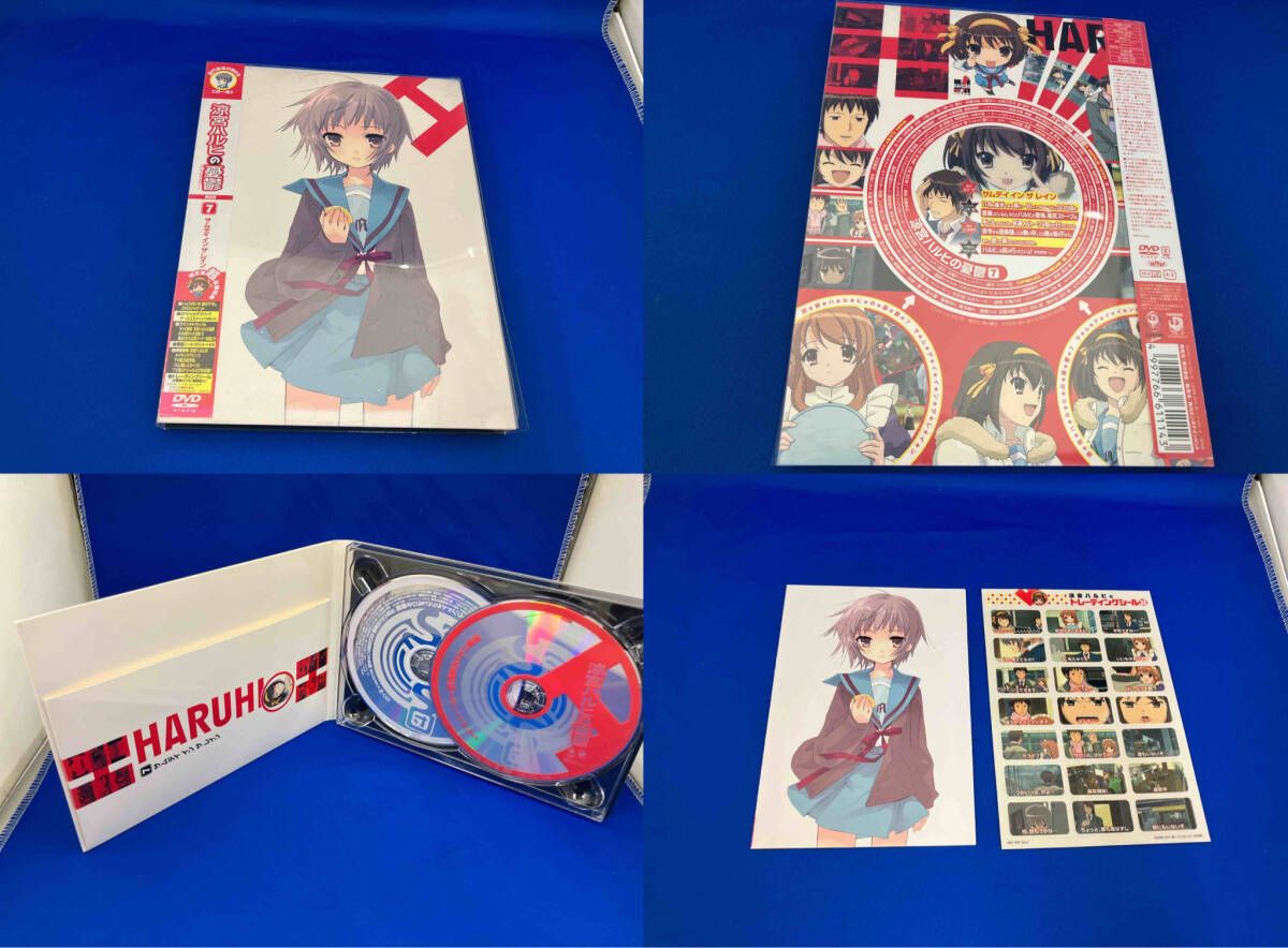 DVD 【※※※】[全7巻セット]涼宮ハルヒの憂鬱 1~7(初回限定版) - メルカリ