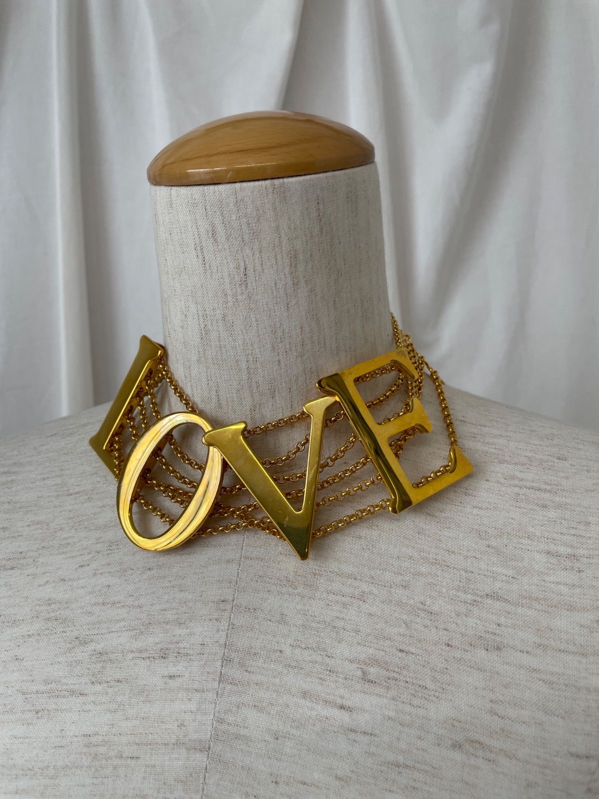 Dolce&Gabbana love choker 03ss チョーカー ゴールド