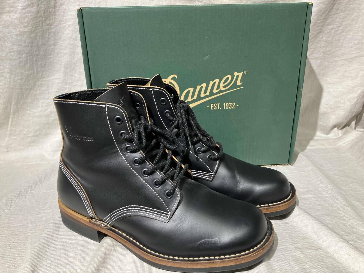 25AW Y’s for men × Danner ブーツ WORK BOOTS サイズ8 箱有り ワイズフォーメン × ダナー ブラック