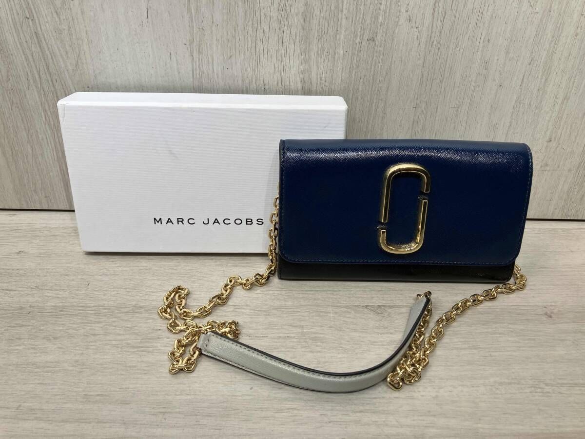 MARC JACOBS チェーンウォレット　ショルダー　m0014284 内側汚れ有り