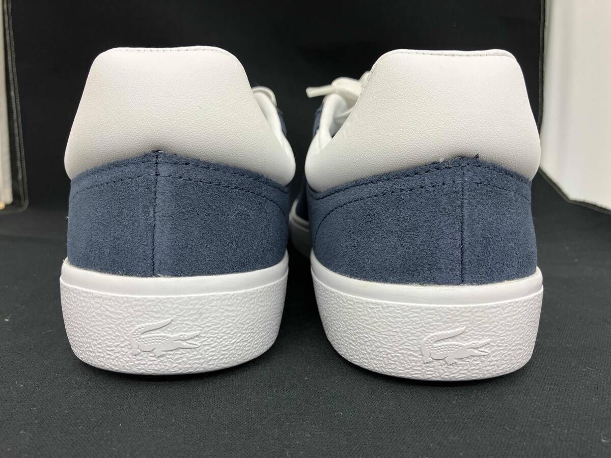 LACOSTE ラコステ レザースニーカー ネイビー メンズ BASESHOT 223 1