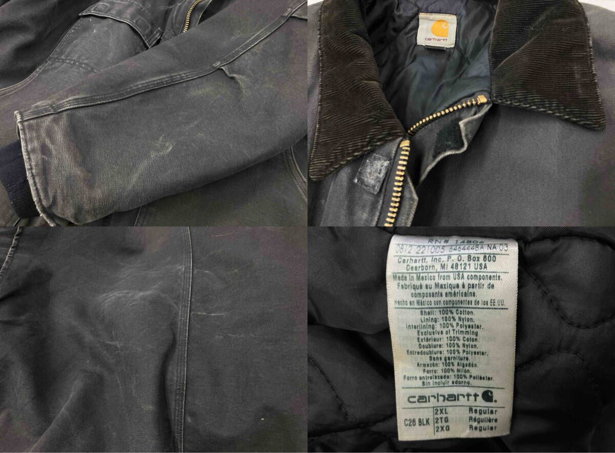CARHARTT コート XLサイズ ブラック系 - メルカリ