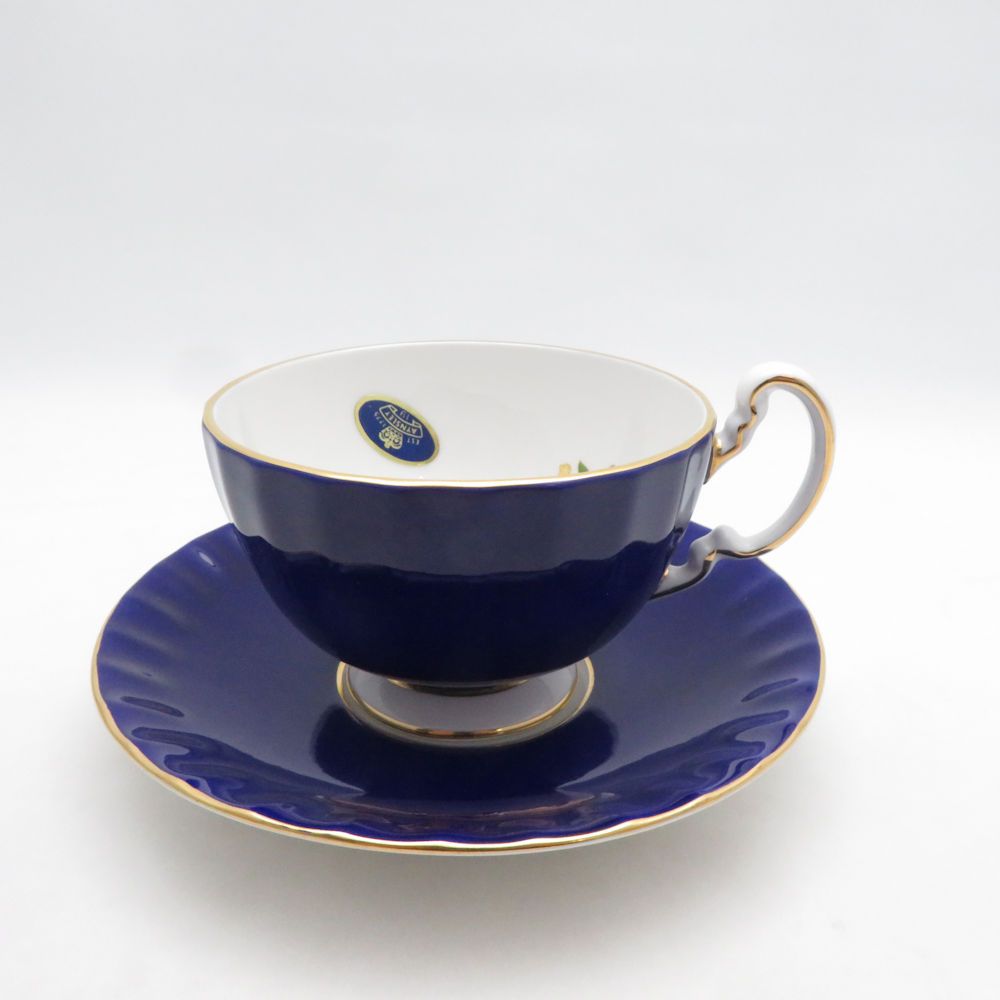 美品 Aynsley エインズレイ コテージガーデン ティーカップ＆ソーサー