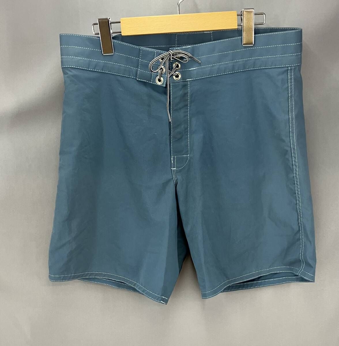 ☆ BIRDWELL バードウェル パーフ綿パンツ サイズ32 ブルー系 夏