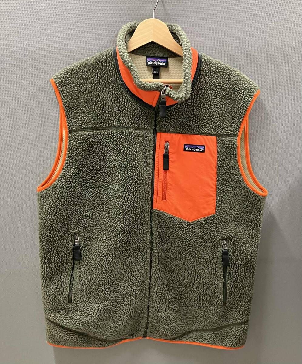 Patagoniaパタゴニア ベスト Lサイズ グリーン