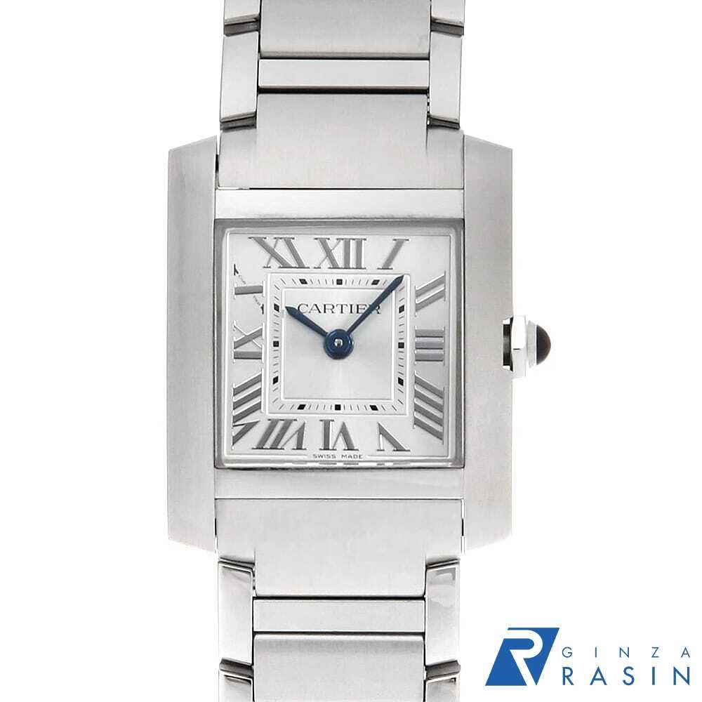 カルティエ タンクフランセーズ SM WSTA0065 中古 レディース
