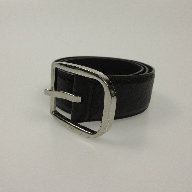 【姫路東店】 中古 GUCCI | グッチ ベルト 449716 マイクログッチシマ ｻｲｽﾞ:80・32 【135】