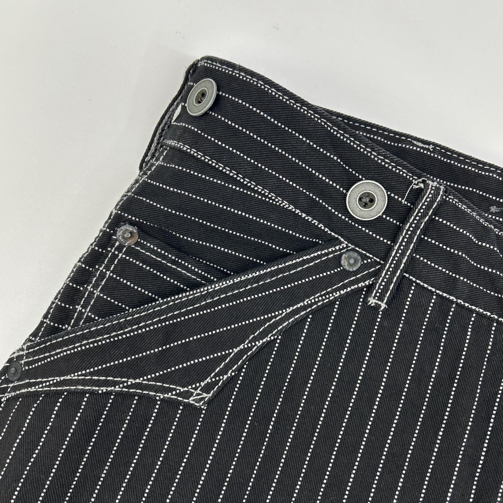 schott ショット 782-5911002 ブラック オールドヒッコリー デニム 30