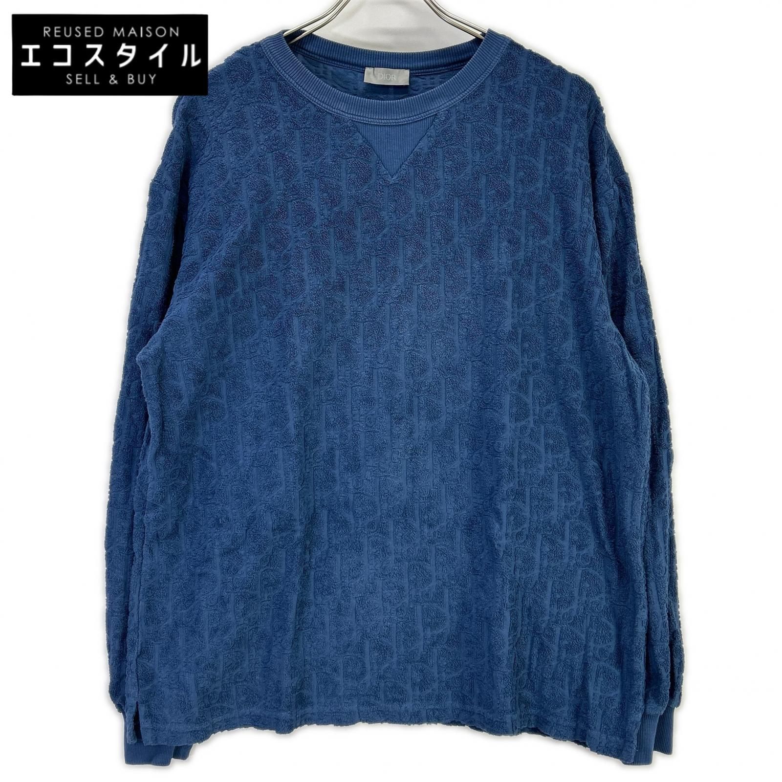 DIOR　ディオール　293J649A0614 オブリーク ジャガード パイル ロングスリーブ　M