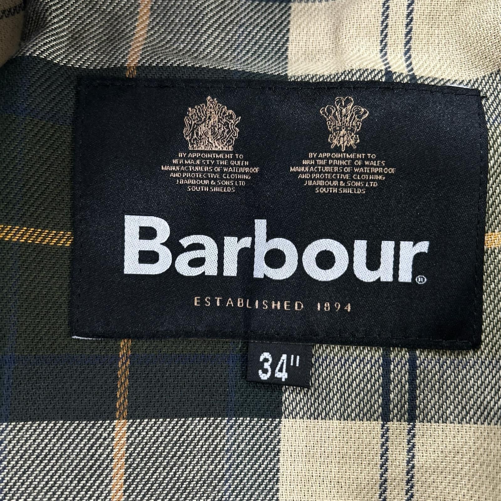 Barbour バブアー 232MWX1758 SLビデイルオイルドジャケット 34 - メルカリ