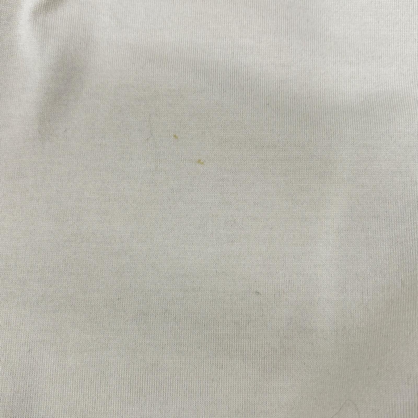 ベージュ系 23SS UJN852 PRADA プラダ トライアングルロゴ Tシャツ L