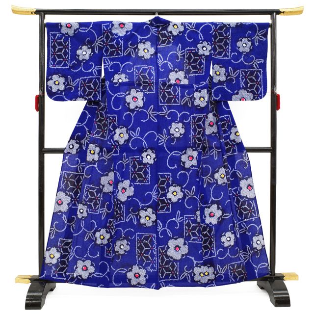 新古品】 有松 浴衣 本場有松鳴海絞り 夏物 未使用 ゆかた 絞り 木綿