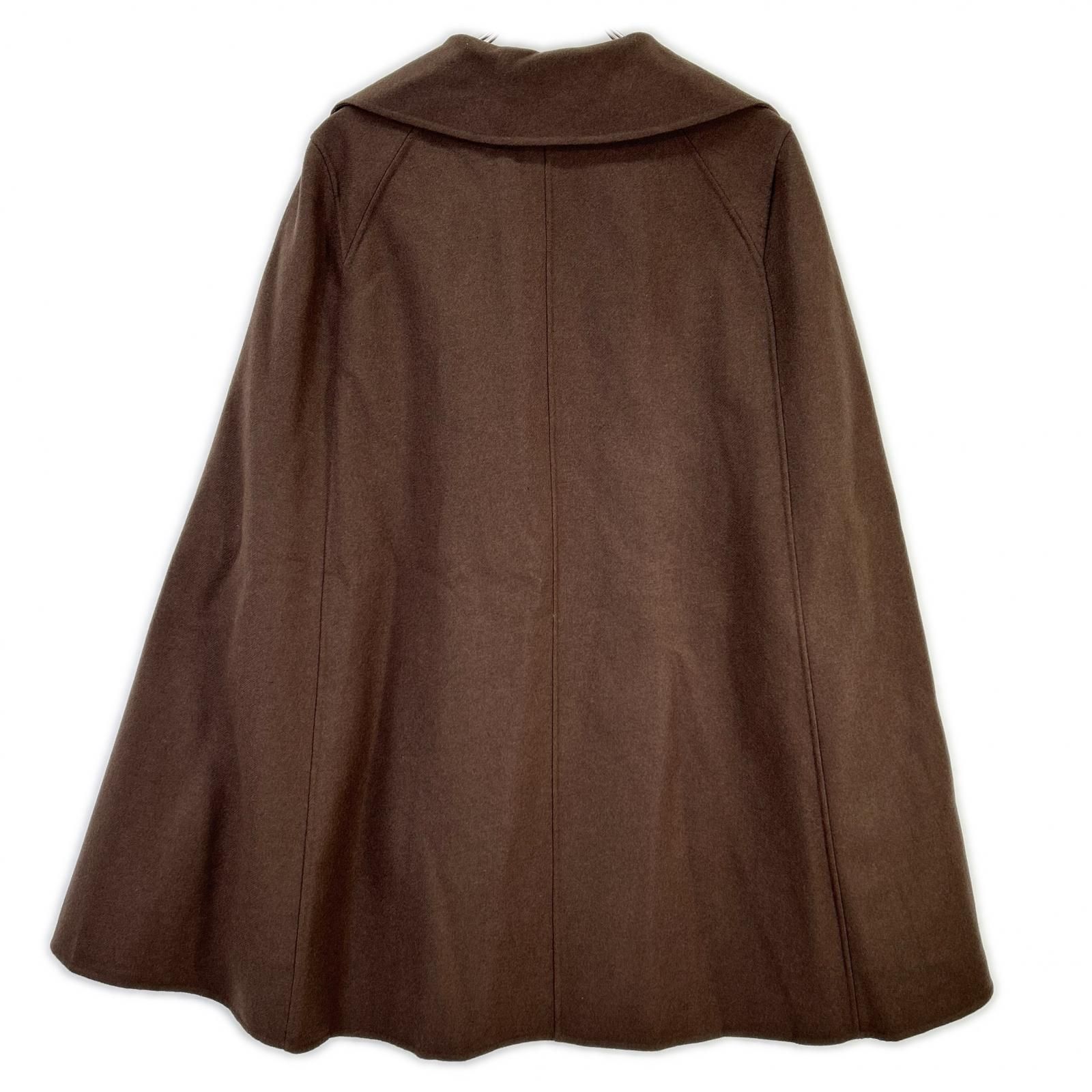 ADORE アドーア ダッフルコート サイズ38 キャメル ブラウン ADORE アドーア ブラウン ライトリバービックカラートレンチケープ