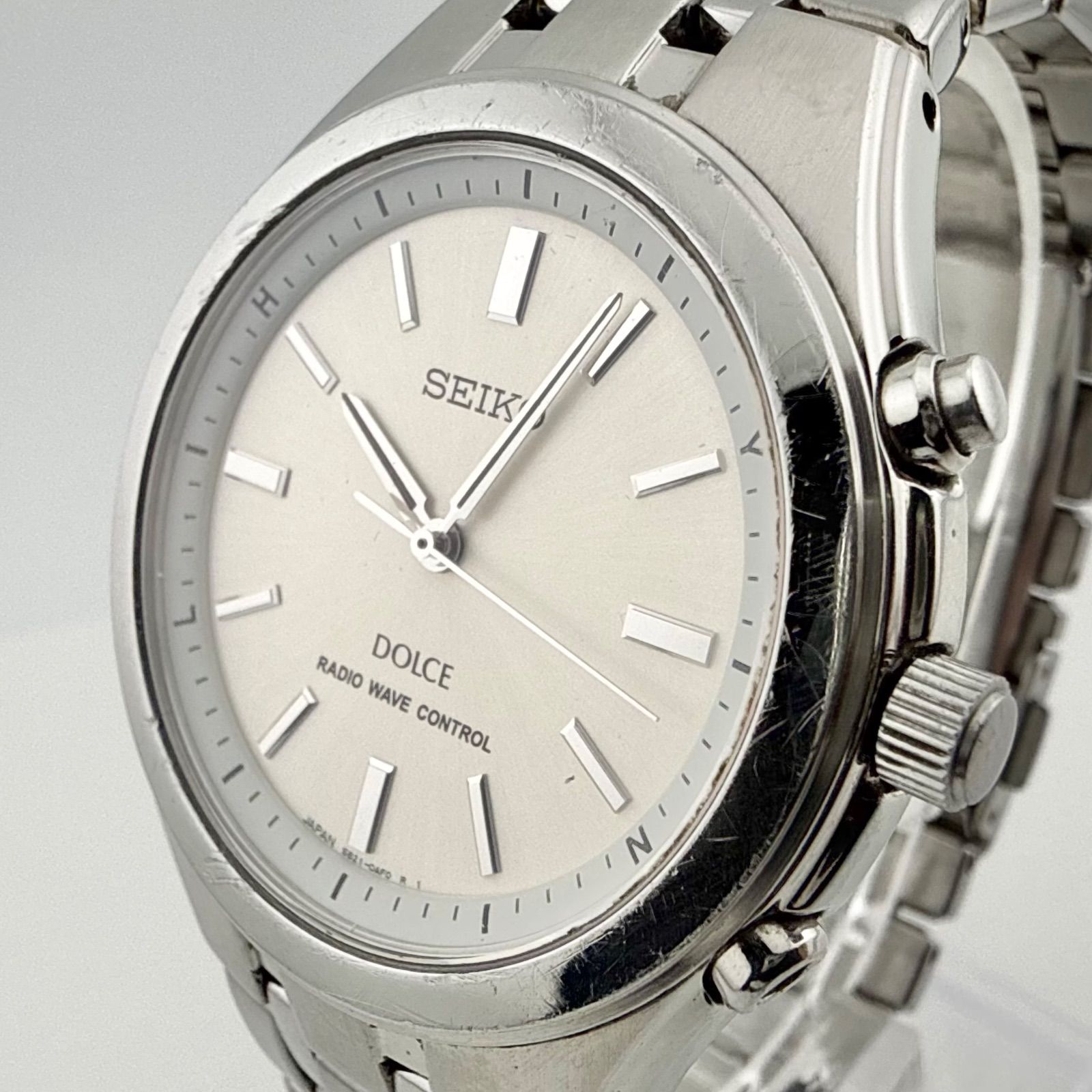 SEIKO セイコー DOLCE ドルチェ 5B21-0AC0 ホワイト 3針 ラウンド 