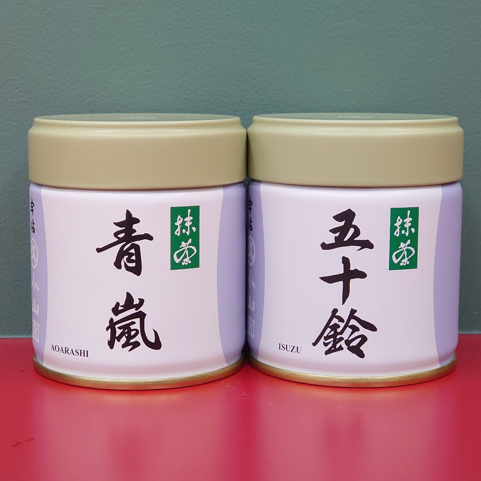 宇治丸久小山園 抹茶「青嵐・五十鈴」2缶セット - メルカリ